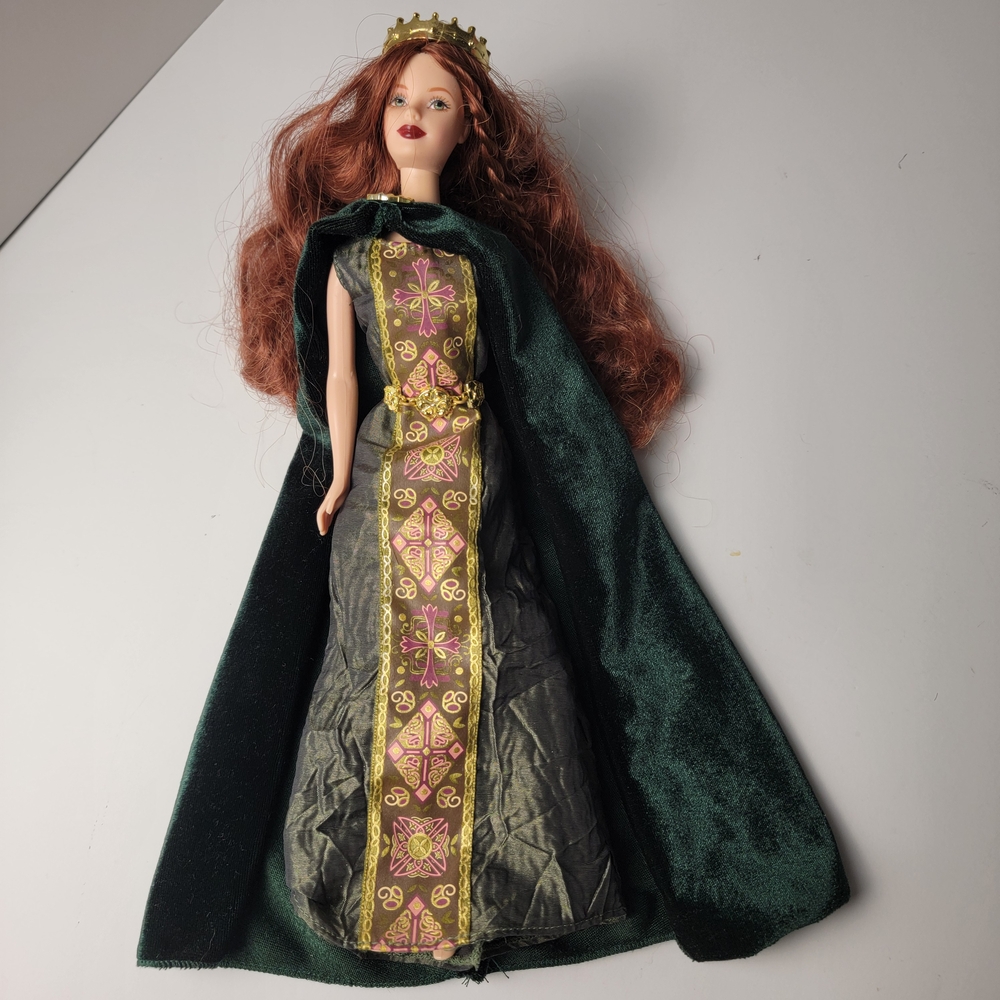 Barbie Princess Of Ireland Dolls Of The World Collection 2001 Vintage Collectibl - Picture 2 of 10